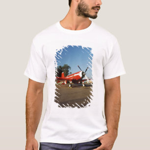 Camiseta avión F2G-1D Super Corsair en un espectáculo aéreo