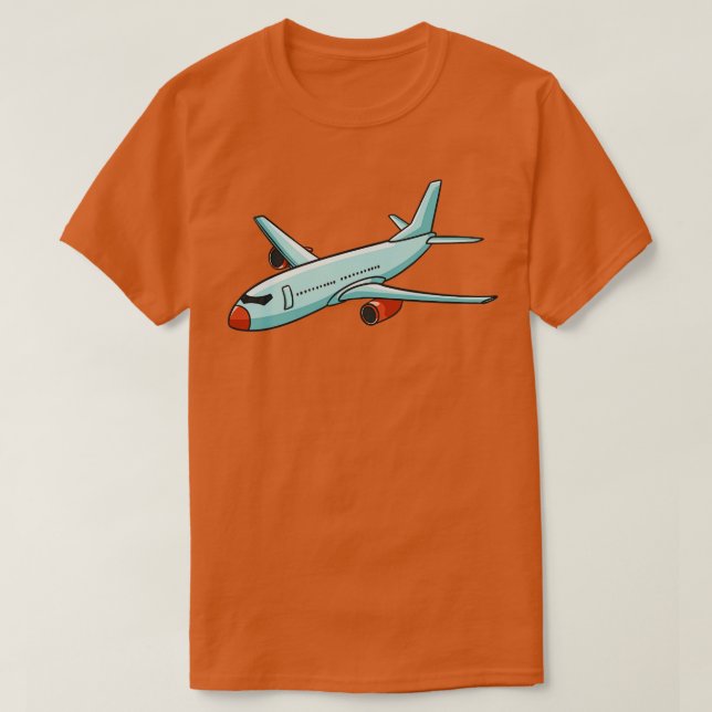Camiseta Avión Jumbo Jet (Diseño del anverso)