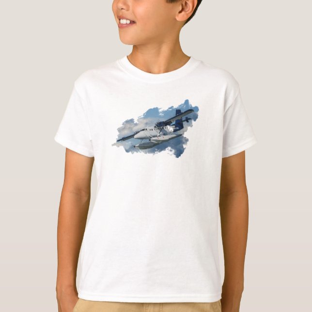 Camiseta Avión marino (Anverso)