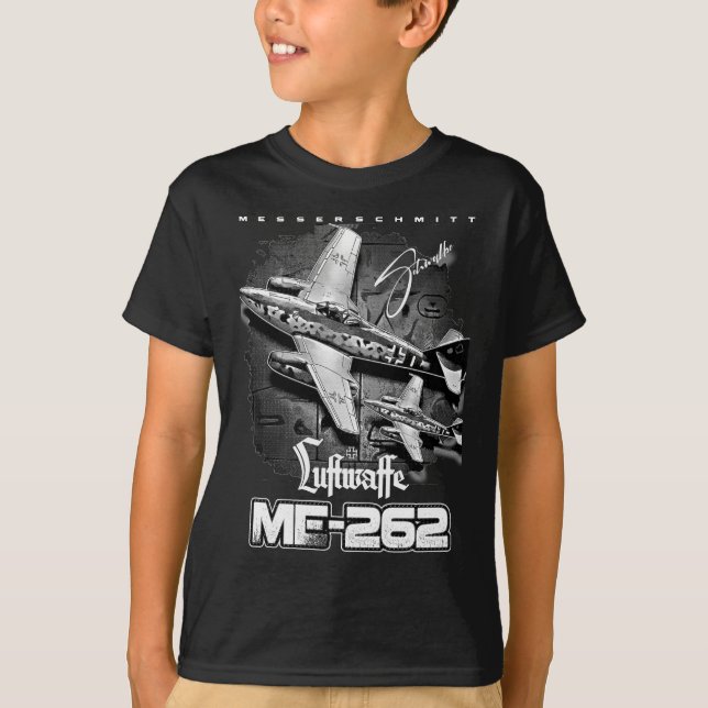 Camiseta Avión Messerschmitt ME-262 Luftwaffe (Anverso)