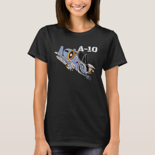 Camiseta Avión militar A-10 Warthog A10 Thunderbird A10