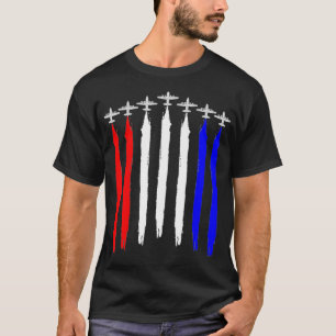 Camiseta Avión militar C130 Hércules - Blanco Rojo