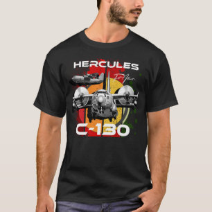 Camiseta Avión militar C-130 de Hércules