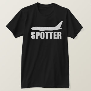 Camiseta Avión observador de aviones