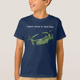 Camiseta Avión Osprey con espacio para nombre