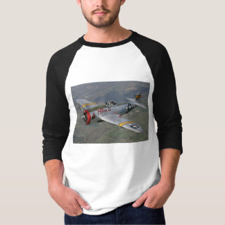 Camiseta avión p-51