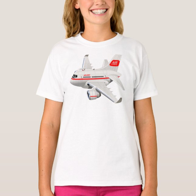 Camiseta avión personalizado (Anverso)