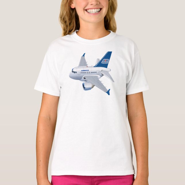 Camiseta avión personalizado (Anverso)