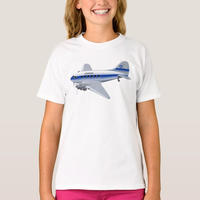 Camiseta avión personalizado (Anverso)