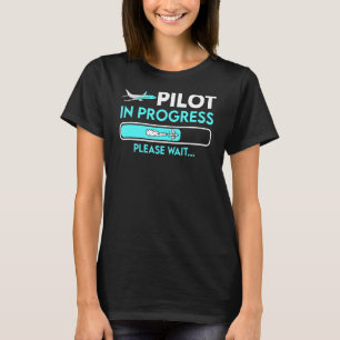 Camiseta Avión piloto de juguetes piloto en curso
