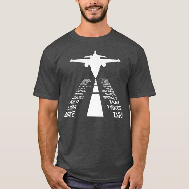 Camiseta Avión piloto de vuelo con regalo de avión internac (Anverso)