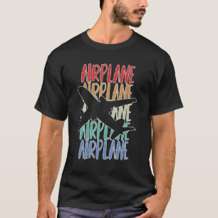 Camiseta Avión piloto piloto de avión