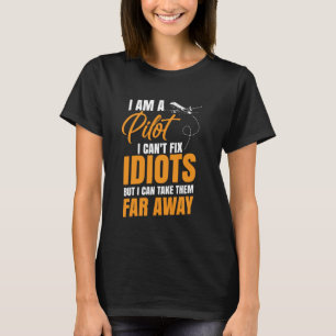 Camiseta Avión Piloto Vintage Jet Plano I Soy Piloto I Ca