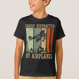 Camiseta Avión retro
