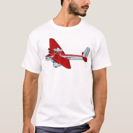 Camiseta avión retro personalizado