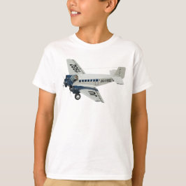 Camiseta avión retro personalizado