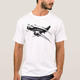 Camiseta avión retro personalizado