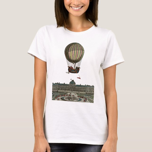 Camiseta Avión sobre la ciudad (Anverso)