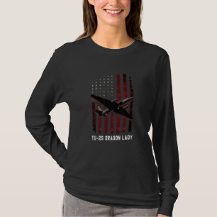 Camiseta Avión U 2 dragon lady, avión u 2 avión U-2