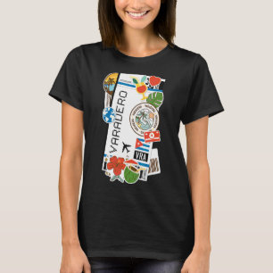 Camiseta Avión Varadero Air Ticket Embarque avión de pasaje