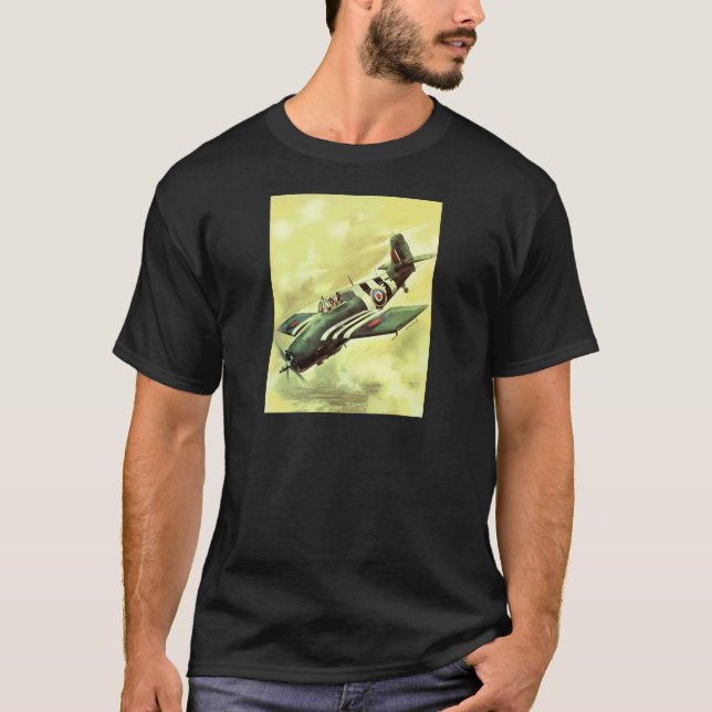Camiseta Avión Vintage (Anverso)