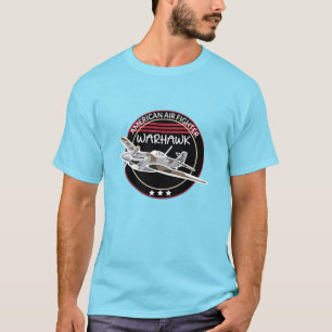 Camiseta Avión Warhawk P-40 WW2