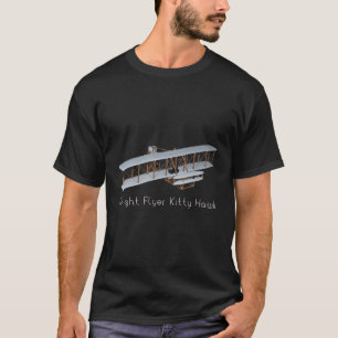 Camiseta Avión Wright Flyer Kitty Hawk