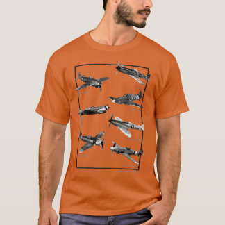 Camiseta Aviones de combate de la SGM Warbirds 1
