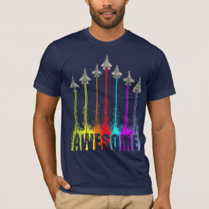Camiseta Aviones de combate impresionantes