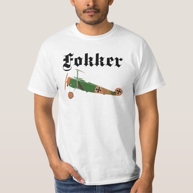 Camiseta Aviones de Fokker (Anverso)