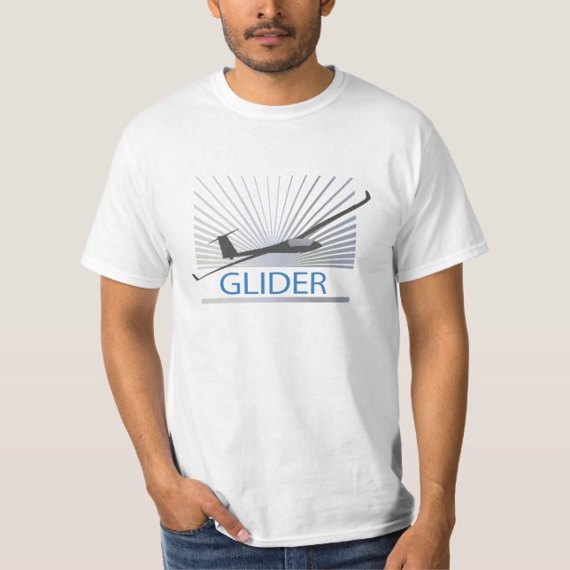 Camiseta Aviones de Sailplane del planeador (Anverso)