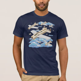 Camiseta Aviones de tela