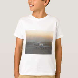 Camiseta Aviones en pista de aterrizaje