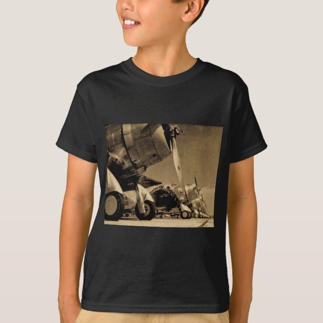 Camiseta Aviones impávidos del bombardero del SBD de (Anverso)