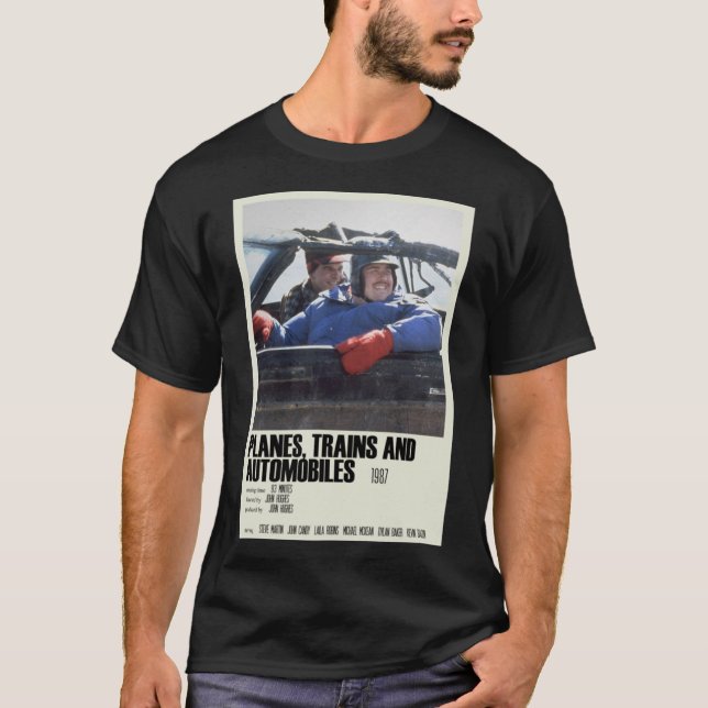 Camiseta Aviones, trenes y automóviles Arte alternativo Mo (Anverso)