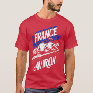 Camiseta Aviron Supporter Comptision Sporting France Rowing