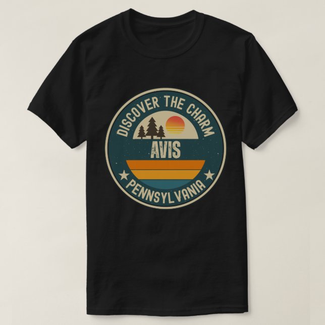 Camiseta Avis, Pensilvania (Diseño del anverso)