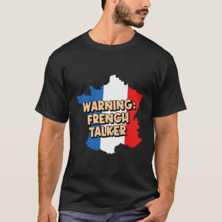 Camiseta Aviso a la herencia de la nacionalidad francesa