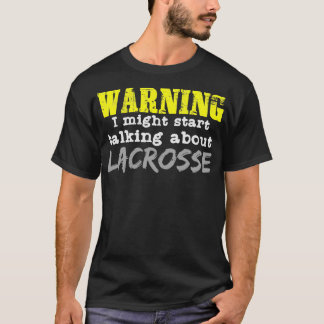 Camiseta Aviso a Lacrosse Cita Equipo deportivo Fogo