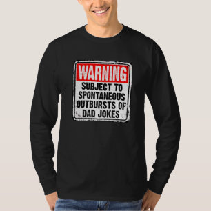 Camiseta Aviso A Los Hombres Sujetos A Brotes Espontáneos D