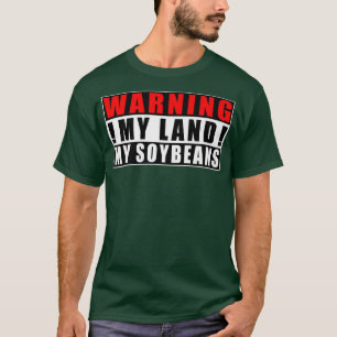 Camiseta Aviso a mi tierra mis curiosas citas de granjeros 