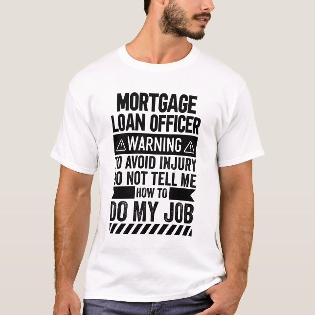 Camiseta Aviso al responsable de préstamos hipotecarios (Anverso)