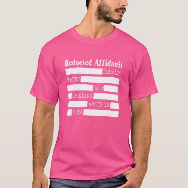 Camiseta Aviso alterado (Anverso)