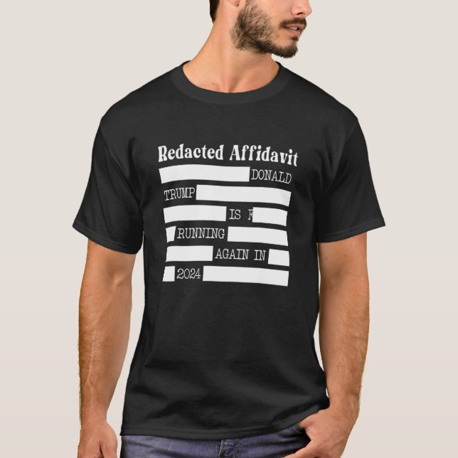 Camiseta Aviso alterado (Anverso)