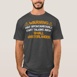 Camiseta Aviso de administrador pequeño