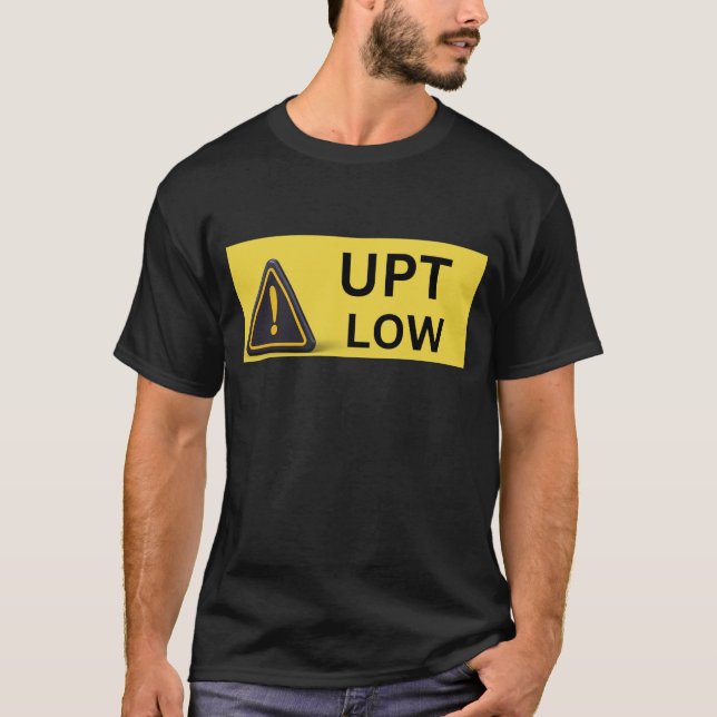 Camiseta Aviso de baja UPT (Anverso)