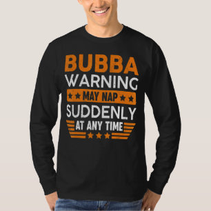 Camiseta Aviso de Bubba a los hombres puede ser divertido