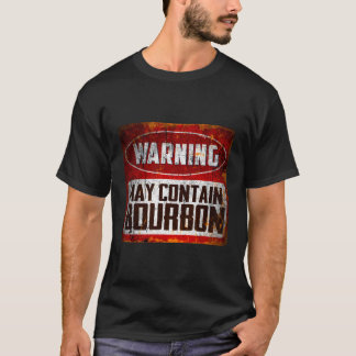 Camiseta Aviso de cotización puede contener bebida de Borbó