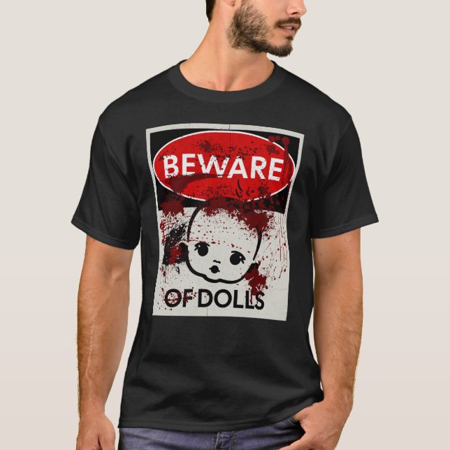 Camiseta Aviso de Dolls (Anverso)