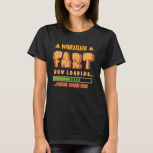 Camiseta Aviso de fallos ahora cargando, por favor, retroce